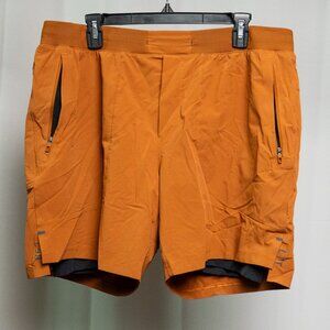 Lululemon Burnt Orange Shorts XL